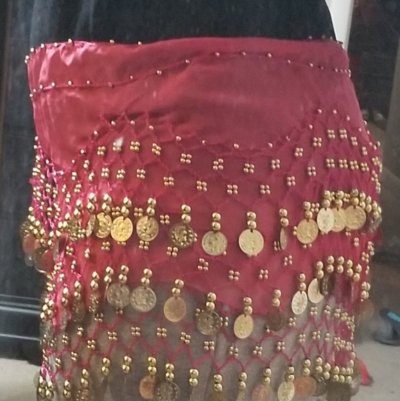 Belly Dancing Hip Scarf - Picture 2 of 2